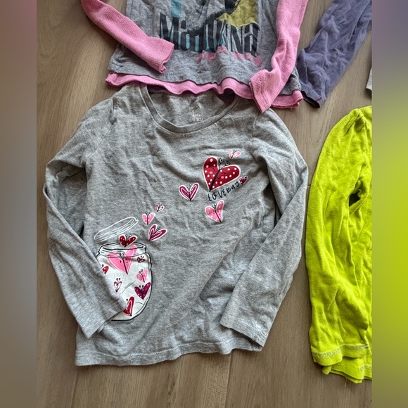 Lot of 9 girls size 6 long sleeve shirts - Picture 10 of 10